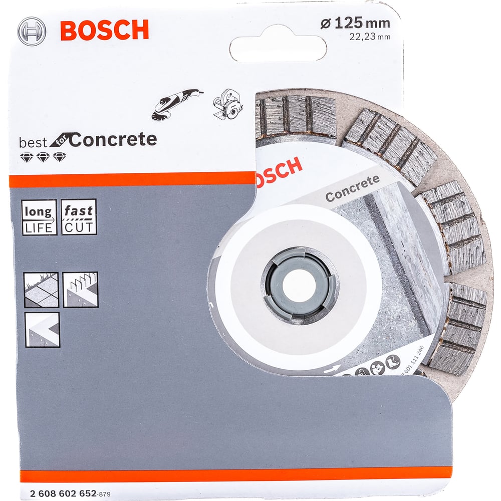 фото Алмазный диск по бетону bosch