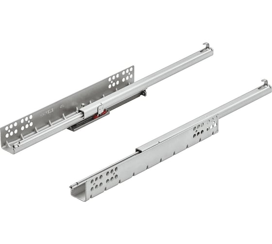 Изображение товара Направляющие Hafele Matrix runners UM S25 self-close, штифт, 550 мм 433.08.155