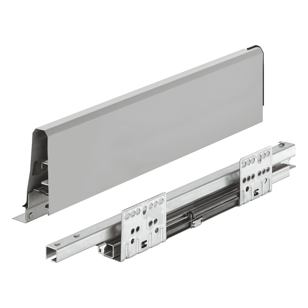 Изображение товара Комплект выдвижных ящиков Hafele Matrix box S35 серый 120x450 мм
