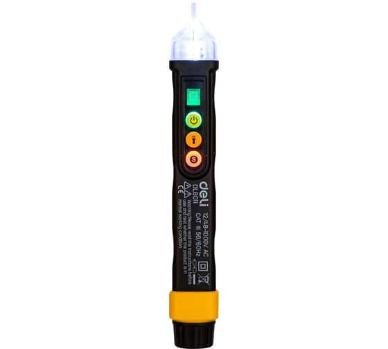 Изображение товара Бесконтактный детектор напряжения DELI DL8011 102975