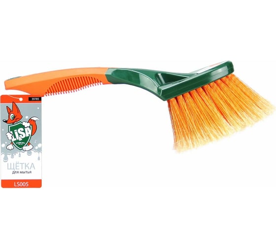 Изображение товара Щетка для мытья LI-SA для труднодоступных мест, прорезиненная ручка, 25см ls005 39785