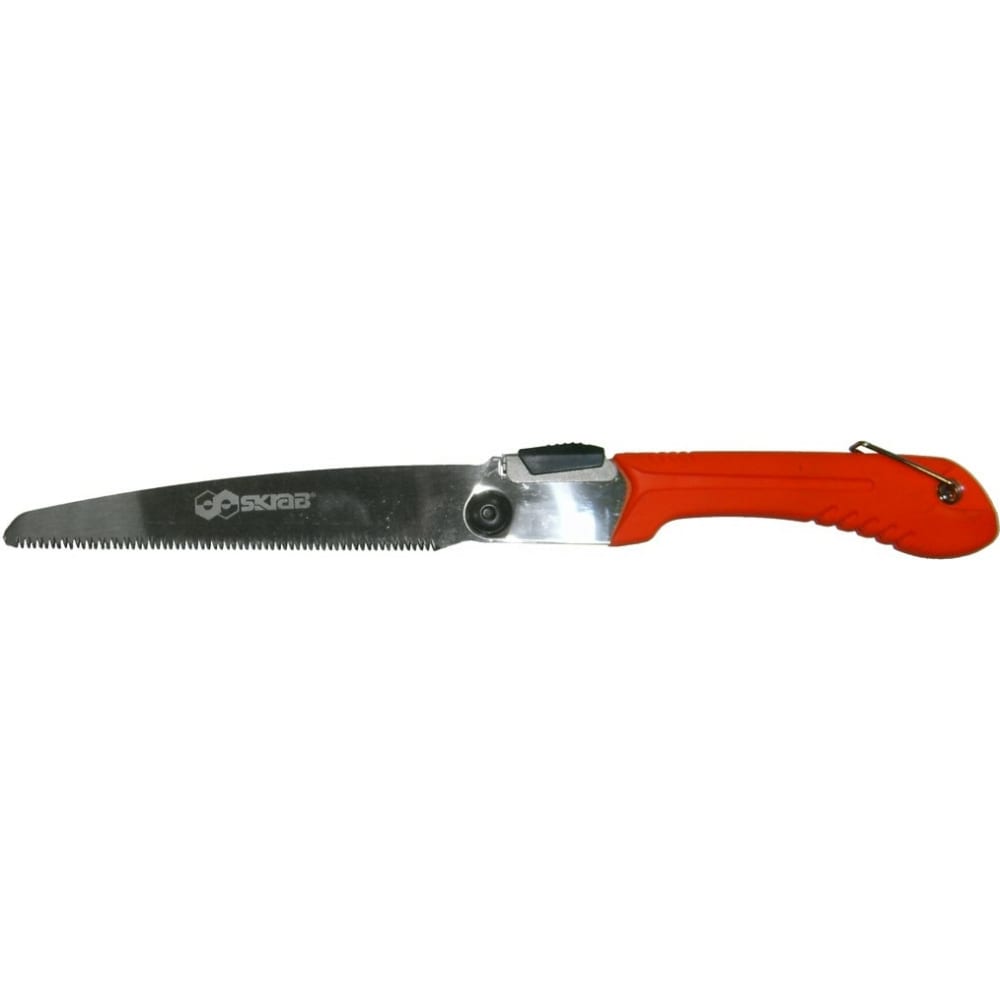 Складная садовая ножовка SKRAB ножовка по ламинату 360 мм закаленные зубья 15 17 рукоятка пластик gross piranha 24121