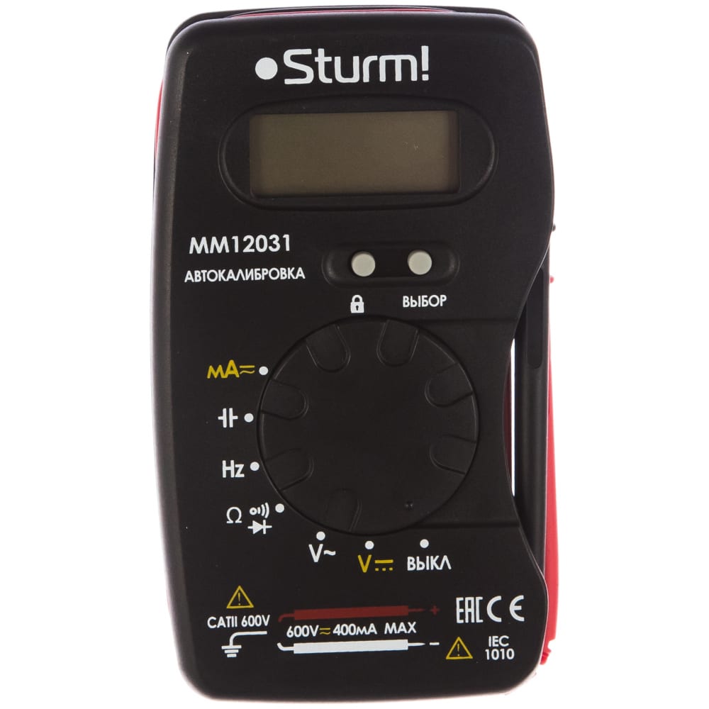 Мультиметр Sturm мультиметр sturm mm12031