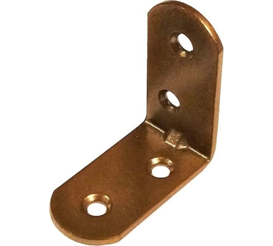 Изображение товара Мебельный уголок Левша 40x40x20 мм, 4 шт. коричн. металлик У8-5018.КМ