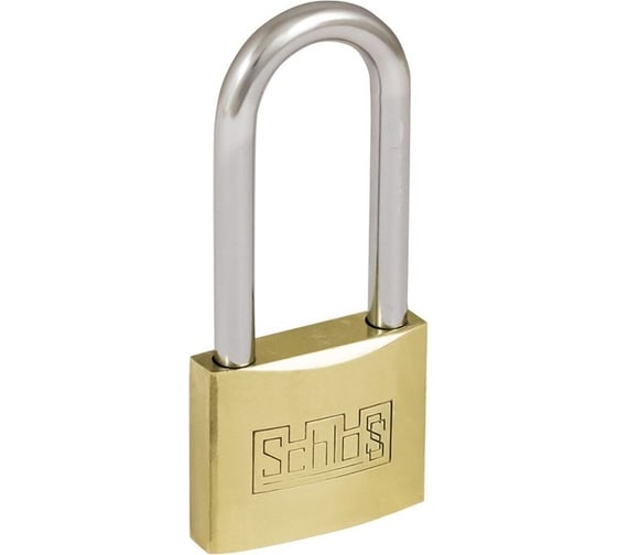 Изображение товара Навесной замок SCHLOSS ШЛОСС 78016 PL-07/50-L латунь тов-157746