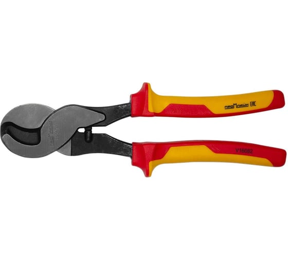 Изображение товара Кабелерез Промлайн 250мм, с двухкомпанентными рукоятками, до 1000В, cr-v ПЛ0210802250_z022