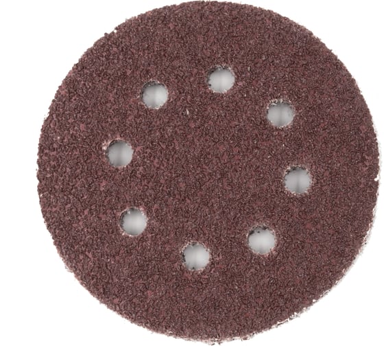 Изображение товара Круг абразивный перфорированный на ворсовой основе 5 шт, 125 мм, Р400, под липучку РемоКолор 45-9-280