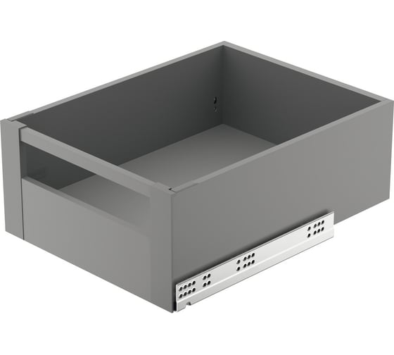 Изображение товара Комплект крепежа для фасада внутреннего ящика Hafele Matrix box A серый, H 175 мм 552.31.692