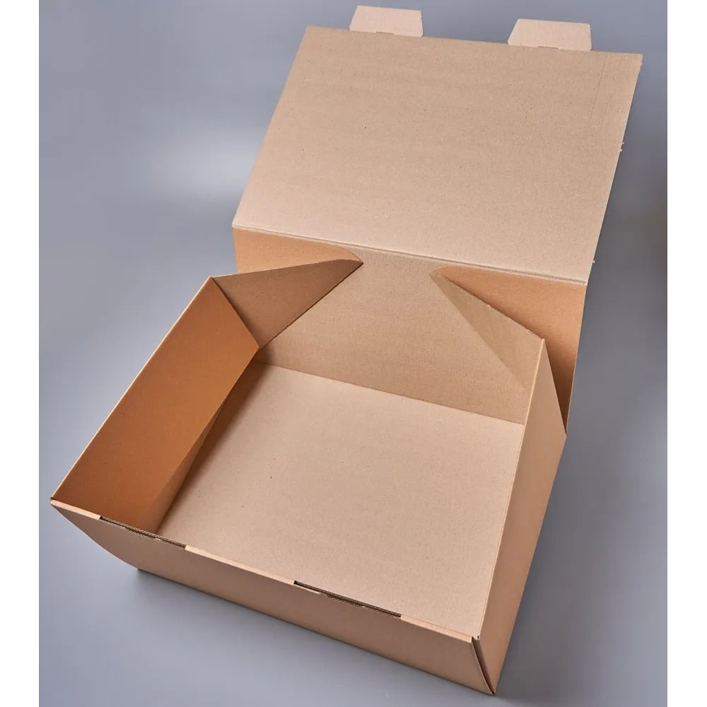 Самосборная коробка PACK INNOVATION коробка самосборная с окном синяя 19 х 19 х 3 см