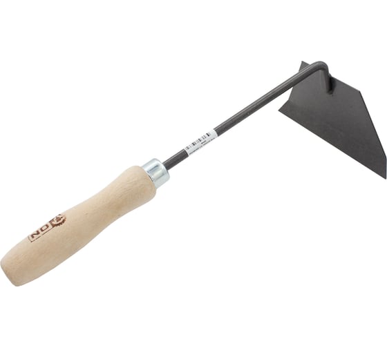 Изображение товара Тяпка ON трапеция, порошковая покраска, деревянная ручка 24-06-023