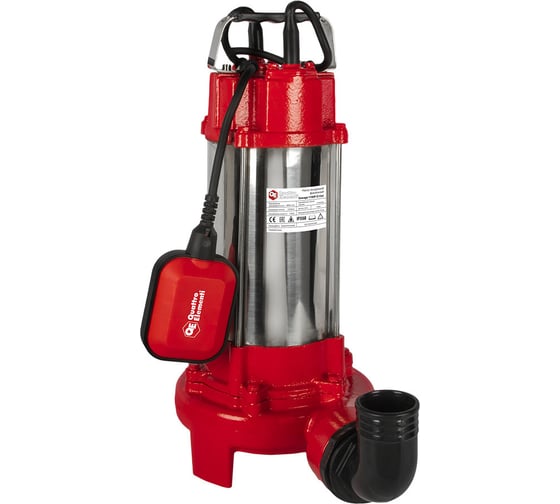 Изображение товара Фекальный насос QUATTRO ELEMENTI Sewage 1700F Ci-Cut 909-082