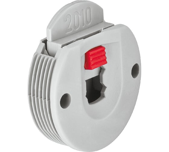 Изображение товара Направляющий элемент Hafele Slido F-Line12 20A с защелкивающимся шипом 35 мм, пластик серый 404.19.320