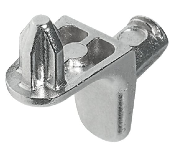 Изображение товара Полкодержатель Hafele cталь, никелированный 5/5/6 мм 282.24.726