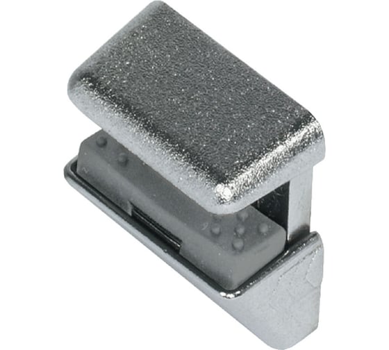 Изображение товара Полкодержатель для стеклянных полок Hafele никелированный 282.13.600