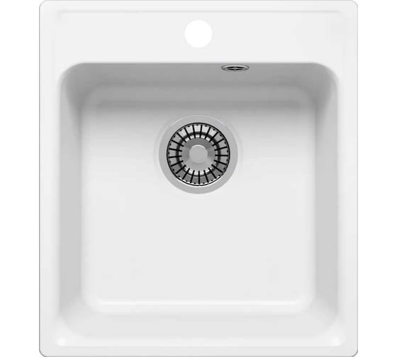 Изображение товара Кухонная мойка uperwood из искусственного камня UPD-406_прямоугольная, цвет туман 391020201