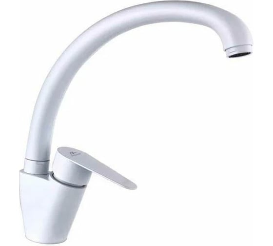 Изображение товара Смеситель для кухни FASHUN с высоким изливом, SUS304, белый, Ф35 A54113-8