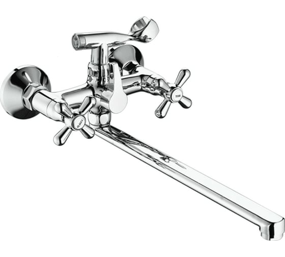 Изображение товара Смеситель для ванны FASHUN хром излив 30F, латунь A2225