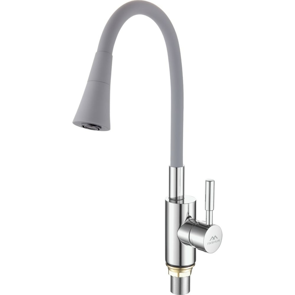 Изображение товара Смеситель для кухни FASHUN с гибким изливом и вращающимся спуском