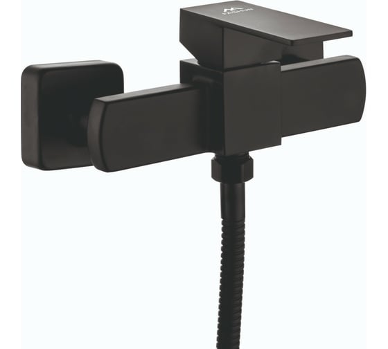 Изображение товара Смеситель с душевым гарнитуром FASHUN шланг 150 мм, ф35, сталь SUS304, чёрный A52002-7