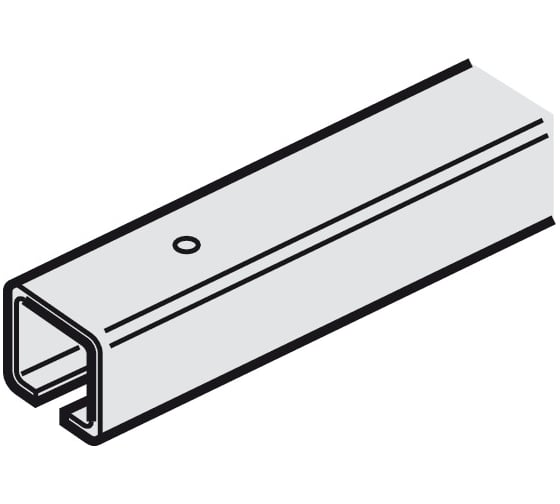 Изображение товара Ходовая шина Hafele Hafele Slido Fold 40 верхний 2 м 940.42.200