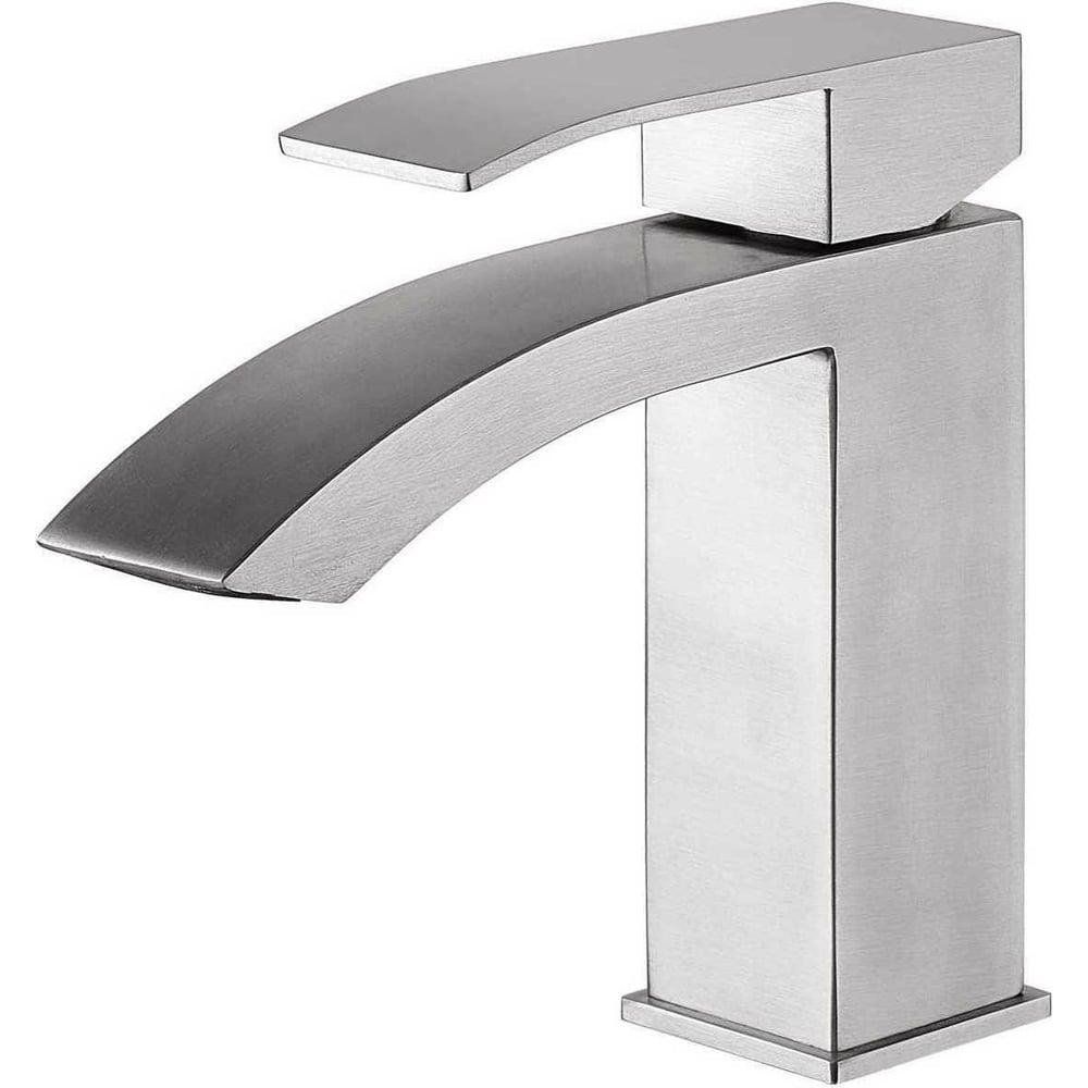 Изображение товара Современный однорычажный смеситель для умывальника FASHUN SUS 304 сатин