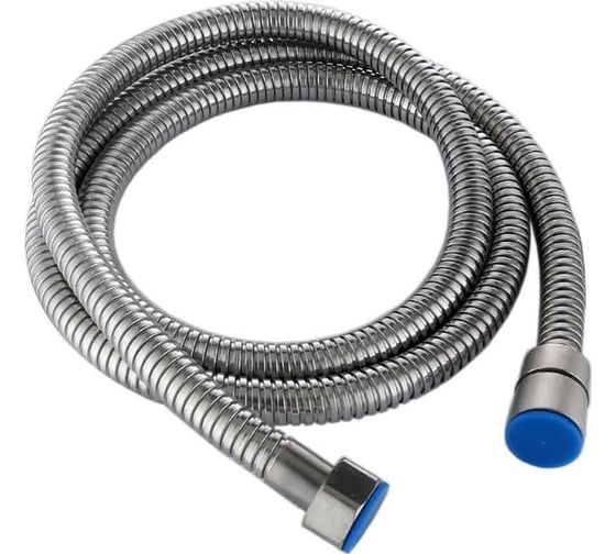 Изображение товара Шланг для душа FASHUN 150 см, двойн. оплетка, сатин, D=14 мм, гайка SUS304 G1/2 сатин+гайка FA A45-1