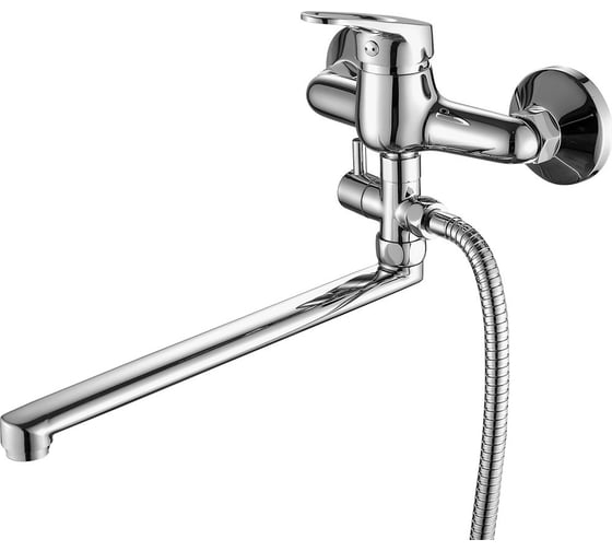 Изображение товара Смеситель для ванны FASHUN хром ф35, излив 30F, латунь A2113