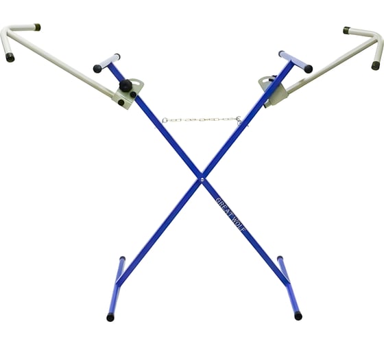 Изображение товара Х-образный регулируемый стенд-стойка для ремонта, окраски, сушки деталей с дополнительными держателями Great Wolf GW-XS4