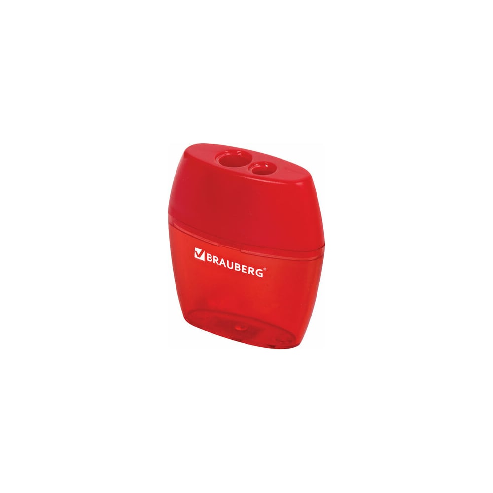 Изображение товара Точилка BRAUBERG Diamond Dual 2 отверстия для карандашей, механическая