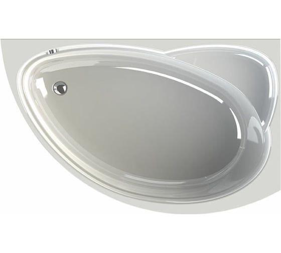 Изображение товара Акриловая ванна Радомир Модерна 160x100 (правосторонняя), фронтальная панель, каркас 2-78-0-2-1-214
