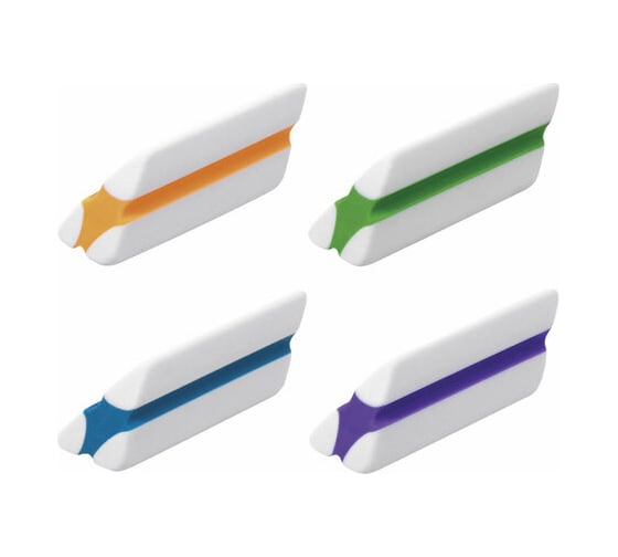 Изображение товара Ластик BRAUBERG Jet Pro, 57x16x16 мм, цвет ассорти, треугольный, скошенные края, 228718