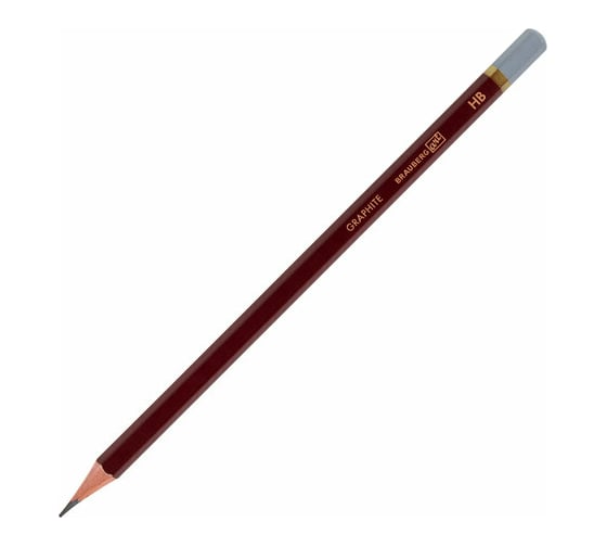 Изображение товара Чернографитный карандаш художественный Hb BRAUBERG, Art Premiere, Высшее Качество 12 шт 181886