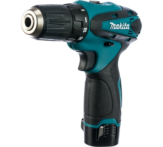 Изображение товара Аккумуляторная дрель-шуруповерт Makita DF330DWE