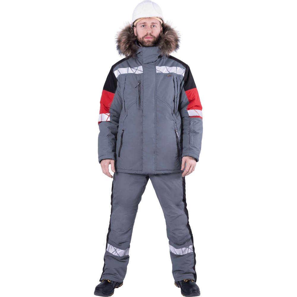 Изображение товара Зимняя куртка iForm ХАЙ-ТЕК SAFETY для работы до -41 градуса мужская