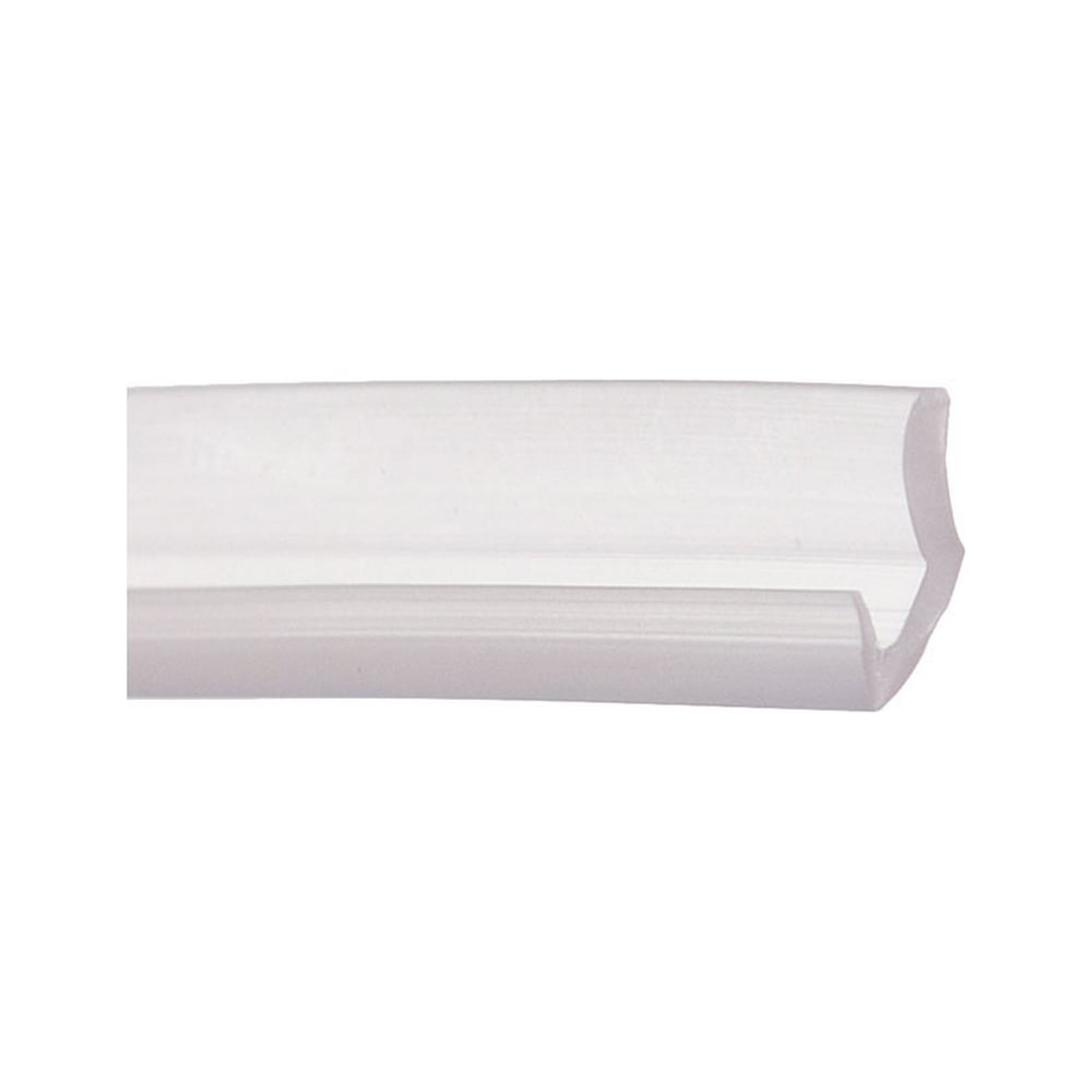 Изображение товара Силиконовый уплотнитель для алюминиевых профилей Mebax 7 м L-образный прозрачный