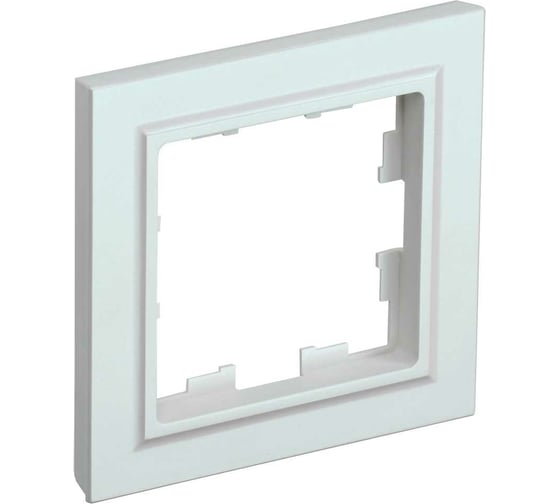 Изображение товара 1-местная рамка IEK Brite ру-1-брж жемчуг BR-M12-K36