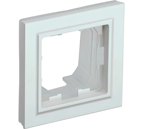Изображение товара 1-местная рамка IEK Brite ip44 ру-1-брж-44 жемчуг BR-M12-44-K36