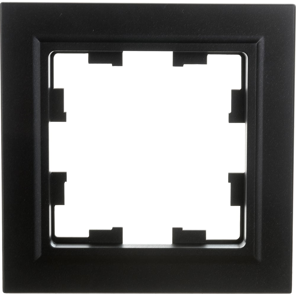 Изображение товара Рамка IEK Brite ру-1-брч черная