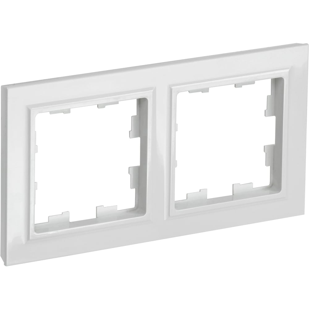 Изображение товара Рамка IEK Brite BR-M22-K01 2 поста белая