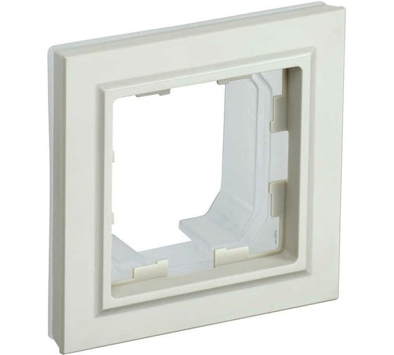 Изображение товара 1-местная рамка IEK Brite ip44р у-1-бркр-44 бежевый BR-M12-44-K10