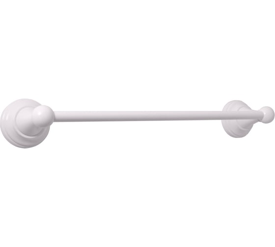 Изображение товара Настенный полотенцедержатель RavSlezak 400, 5 мм, белый MKA0701/40B