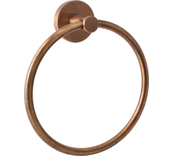 Изображение товара Настенный полотенцедержатель RavSlezak кольцо, цвет бронза COA0104SM