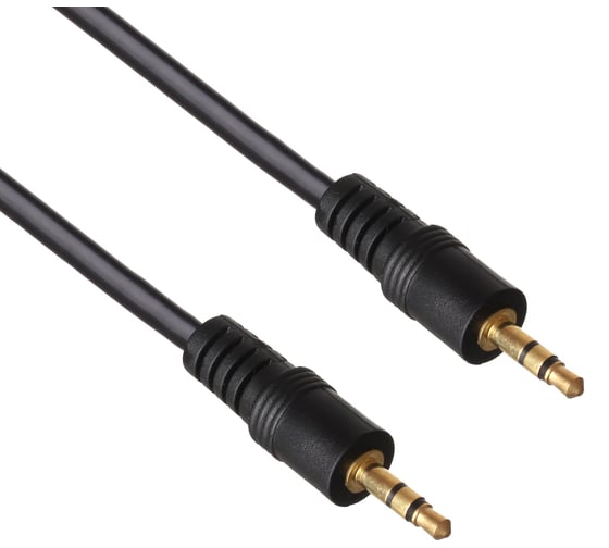 Изображение товара Аудио кабель ExeGate EX-CCA-404-5.0 3.5mm Jack M 3.5mm Jack M, 5м, позолоченные контакты 205313
