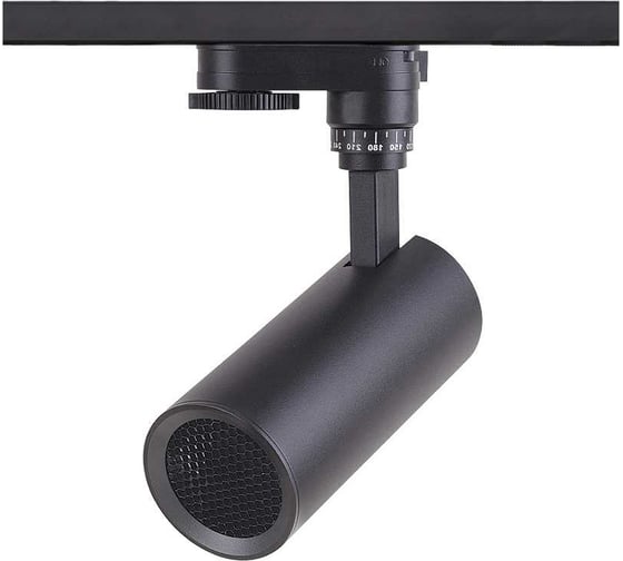 Изображение товара Трековый светильник под лампу Wolta под GU10 черный WTL-GU10/01В WTL-GU10/01B