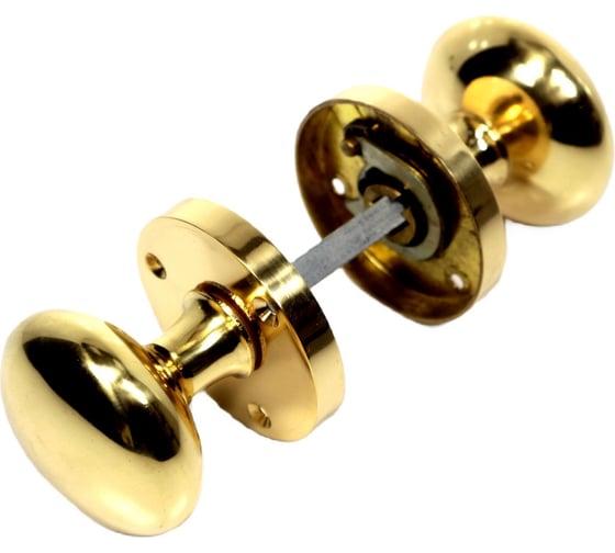 Изображение товара Комплект ручек Левша L.Baskerville VICTORIAN LB-702 pass 60mm золото У2-1609.З