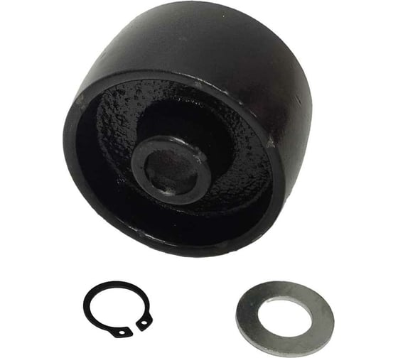 Изображение товара Колесо металлическое переднее неповоротное для домкрата подкатного Great Wolf GWJ-030-1