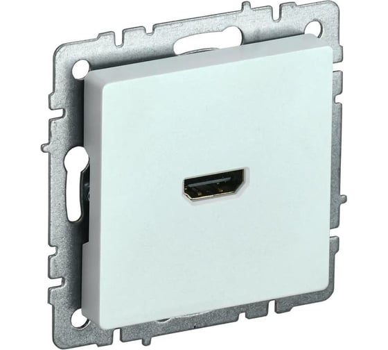 Изображение товара Розетка hdmi IEK Brite рhdmi-0-брж жемчуг BR-H10-K36