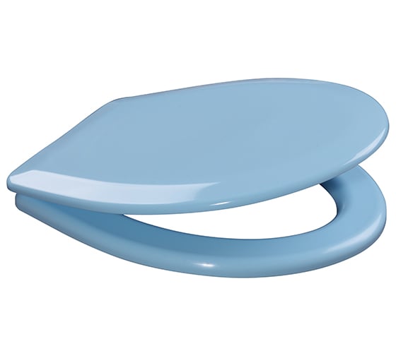 Изображение товара Крышка для унитаза ORIO регулируемая голубая К-02