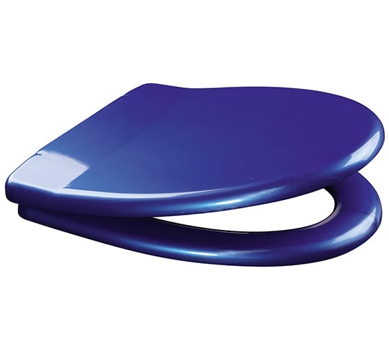 Изображение товара Крышка для унитаза ORIO регулируемая темно-синяя КВ1-5