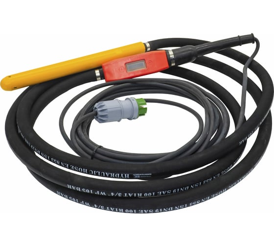 Изображение товара Глубинный высокочастотный вибратор V-MAX 38 АГРЕГАТ 42В, 5 м V-MAX-38-5